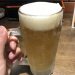 かめにい - キンキンの生ビール