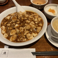 パンダ レストラン - 辛口麻婆豆腐かけごはん