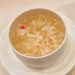 中国料理 陽明殿 - ランチセット（フカヒレスープ）