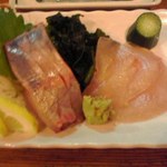 やき鳥三太郎 - カンパチ刺身