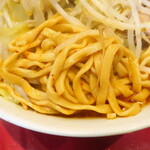 ラーメン二郎 - 麺