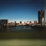 ラーメン濱野家 - さざなみからの車窓…