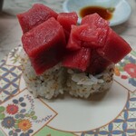 Ichibano Sushiyasan - トロの裏巻き マグロが好きなら食べてみてほしい！