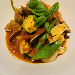 7FUKU - 海老とアサリのマリナーラソース