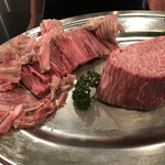 ステーキハウス バロン - こんなに削っちゃうの〜