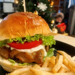 spicy chicken burger