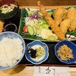 和食 壱まる - ミックスフライ定食