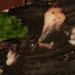 白銀屋　溜池 - 銀ダラ、最高に旨かったので、食べかすになっちゃいました