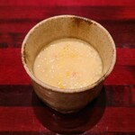 島津 - 噴火湾の毛蟹の茶碗蒸し