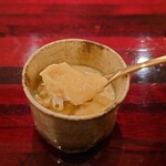 島津 - 噴火湾の毛蟹の茶碗蒸し