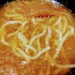 Koube Kukku Warudo Byuffe - ラーメン。味噌で作りましたが、他にも色々選べます。