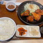 ガスト - 合盛り定食(781円)
