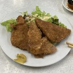 ゆたか食堂 - ハムカツ