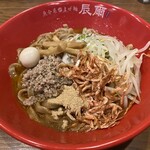 魚介系まぜ麺 辰爾 - 海老(大)￥890