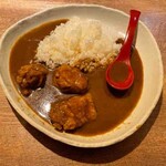 大衆居酒屋 とりいちず - 鶏出汁チキンカレー