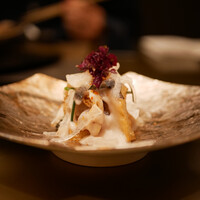 日本料理 湯河原 華暦 - とら河豚白子和え