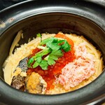 Uogashi Sakaba Fuku Hamakin - 土鍋ごはん　鮮魚、蟹、いくら、明太子