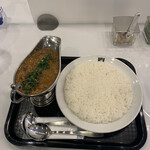 カレーの店ボンベイ - インドキーマゆるめ