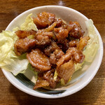 遊酒食堂 宇都宮 - 親鶏の炒め煮(税込600円)