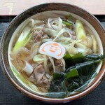 めん塾 - 牛肉うどん(能登牛)、990円