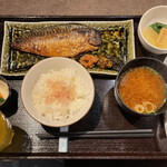 和食 酒肴 まさむら - 鯖の昆布醤油漬けオーブン焼き定食にしました