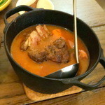 クスクス ルージール - 炭火焼き　仔羊Ｓサイズ1,600円