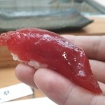 寿司割烹 魚紋 - 赤身づけ。リフト(^-^)/