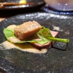 海鮮 イタリアンバル ルチアーノ - こんなに厚いポルチーニ茸初めて見ました‼️