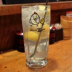 やきとり 正や - プレミアム酎ハイ 生レモン