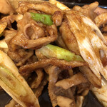 志庵 - 焼きモツ