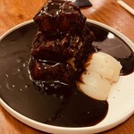 月泉 - 黒酢酢豚