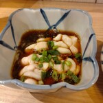 立呑み晩杯屋  - 白子ポン酢