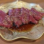 焼肉家げんちゃん - ハツ刺し