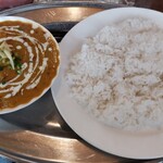 インドカレー 成増キッチン - 野菜カレーとライス