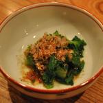 とり喜 - 菜の花のからし和え