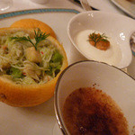 アルテリーベ - フォアグラフラン・雲丹のフラン　等