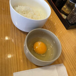 まんぷく食堂 - 生卵ご飯