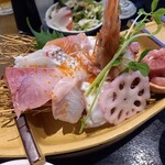 大阪産料理 空 - 季節のお造り定食1,100円税込