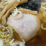 東京庵 - 『中華そば』のチャーシュー