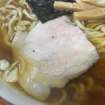 東京庵 - 『中華そば』のチャーシュー