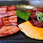 焼肉家けんちゃん - カルビ、ハラミランチ