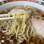 東京庵 - 『中華そば』の麺