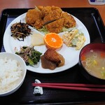 和 - 料理写真:豚ヒレカツ定食