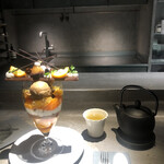 PATISSERIE ASAKO IWAYANAGI - パルフェビジューサンヴァロンタン、広島 世羅 花茶 5,500円（税込）