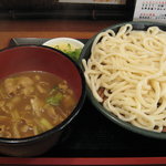 新宿 大盛 - カレー汁うどん（並）です。