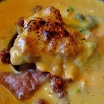 ユタの店 - 表面のチーズが焦げて香ばしい香りが。。。