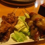 Yakitori Kun - 皮、ポテトチーズフランク