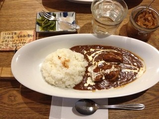 MOMO curry - チキンカレー(軽め-¥50)