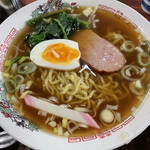 Seikou - 「ラーメン定食」（700円）のラーメン