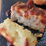 きまぐれひよこ - ミートローフのマッシュポテトのせ